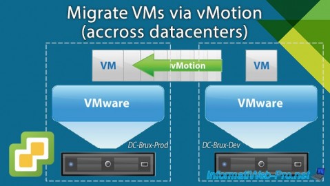 VMware vSphere 6.7 - Migrate VMs via vMotion (accross datacenters)