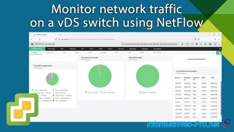 VMware vSphere 6.7 - Monitor network traffic via NetFlow