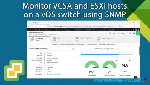 VMware vSphere 6.7 - Monitor VCSA and ESXi via SNMP