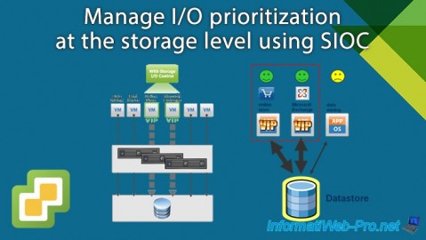 Manage I/O prioritization at the storage level using SIOC on VMware vSphere 6.7