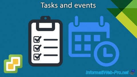 VMware vSphere 6.7 - Tasks and events