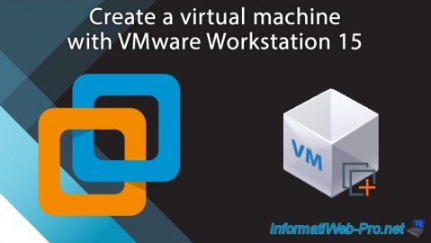 Create a virtual machine and install it manually or automatically (Easy Install) with VMware Workstation 16 or 15