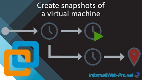 Create snapshots of a VMware Workstation 16 or 15 virtual machine (VM) to quickly restore its state