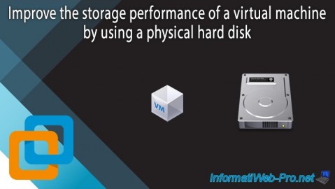 Improve the storage performance of a virtual machine by using a physical hard disk on VMware Workstation 16 and 15