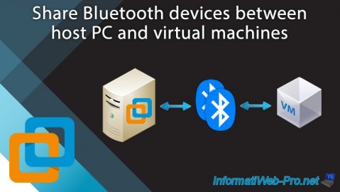 Share Bluetooth devices between host PC and virtual machines with VMware Workstation 16 or 15