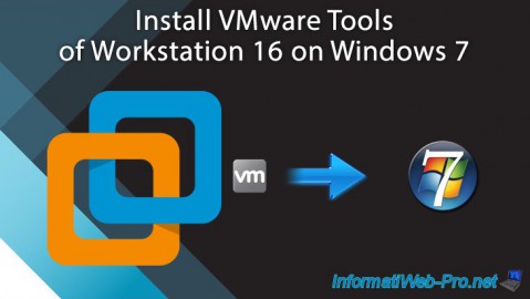 VMware Workstation 16 - Install VMware Tools on Windows 7