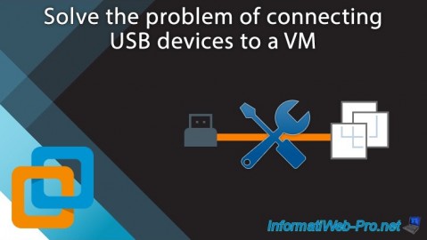 VMware Workstation 17 / 16 - Unable to connect an USB key to a VM (solution)