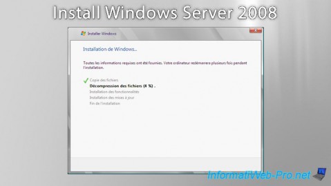 Install Windows Server 2008