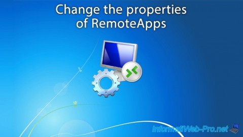 WS 2012 / 2012 R2 / 2016 - RDS - Change the properties of RemoteApps
