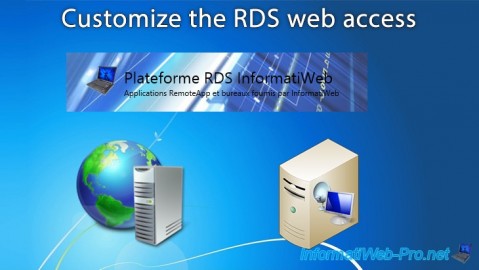 Customize images and text of the RDS web access on Windows Server 2012 / 2012 R2 / 2016