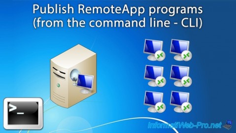 WS 2012 / 2012 R2 / 2016 - RDS - Publish RemoteApp programs (CLI)