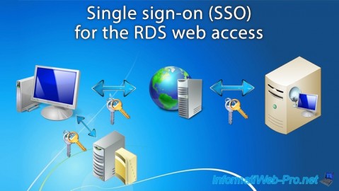 Enable single sign-on (SSO) for the RDS web access on Windows Server 2012 / 2012 R2 / 2016
