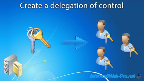WS 2016 - AD DS - Create a delegation of control