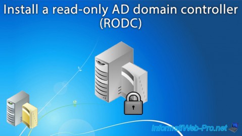 WS 2016 - AD DS - Install a read-only AD domain controller (RODC)