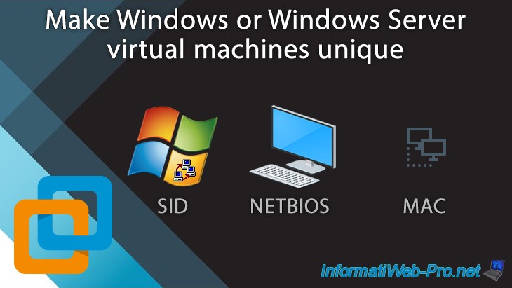 Make Windows or Windows Server virtual machines unique with 